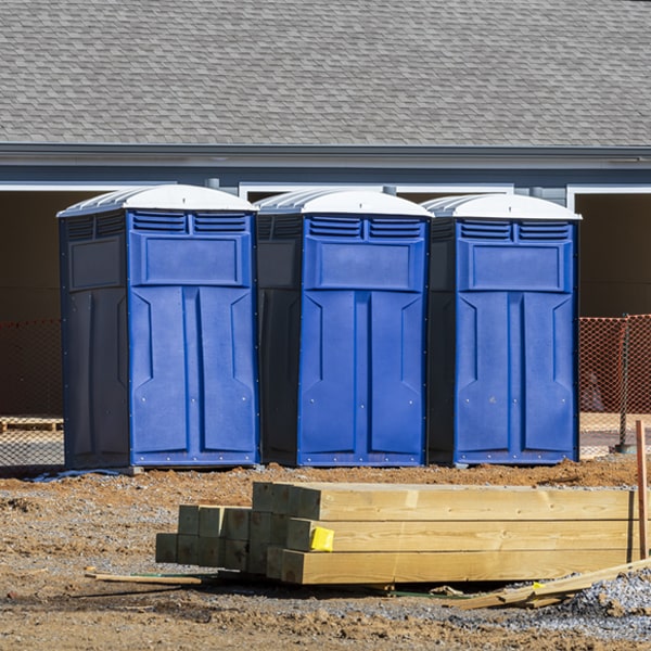 can i customize the exterior of the porta potties with my event logo or branding in Charm OH